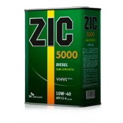 ZIC 5000 10w40 диз. п/с 6л (уп.3)